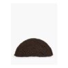 Ribbon Crochet Brown Clutch Bag