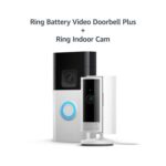 Ring Battery Video Doorbell plus and Ring Indoor Camera