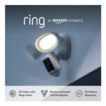 Ring Floodlight Cam Wired Pro Outdoor 2K Security Camera