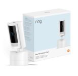 Ring Pan-Tilt Indoor Camera Plug-In Pet Security Camera 360 pan & 169 tilt coverage, Manual Privacy Cover, HD video, Two-Way Talk