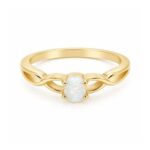 Rita Opal Ring – Gold or Silver