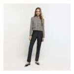 River Island Womens Faux Leather Trousers – Sizes 6 Upto 16 – Free Post