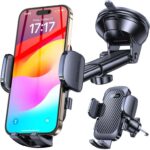 Romuto Car Phone Holder Mount, Strong Suction, Mobile Phone Holder for Car – Sold by Romuto UK / FBA