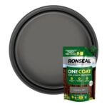Ronseal One Coat Shed and Fence Charcoal Grey 950ml Concentrate