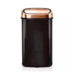 Rose Gold 58 Litre Square Sensor Bin