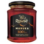 Rowse Manuka Honey, 100 MGO, 225g Jar, Authentic New Zealand Monofloral