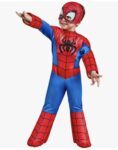 Rubies Official Marvel Spidey and His Amazing Friends Spider-Man Deluxe Toddler Costume – 2-4 Years