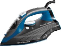 Russell Hobbs Titanium Carbide Steam Iron, 2600W, Ceramic Soleplate, 27090