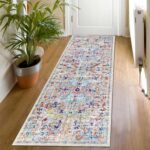 SHACOS Hallway Runner Non-Slip 60×180 cm, Narrow Carpet Runners Washable