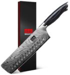 SHAN ZU Nakiri Knife 18cm Powder Steel Vegetable Chopper – With voucher