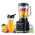 SHARDOR 1400W Blender with 5 Smart Programs