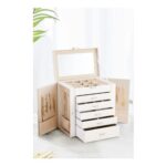 SHEONLY Large Jewellery Box with Drawers and Mirror