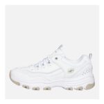 SKECHERS SPORT SKECHERS Womens Iconic Trainers White/Silver