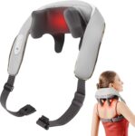 SKG Neck & Shoulder Massager with Heat, Cordless 6D Kneading, H5 Mini