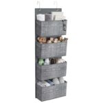 SONGMICS Over-Door Storage Organiser, Wardrobe Storage, 4 Pockets – Sold by SONGMICS HOME UK / FBA