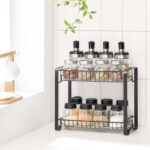 SONGMICS Spice Rack, 2-Tier Kitchen Shelf, with Plastic Shelves – Sold by SONGMICS HOME UK / FBA
