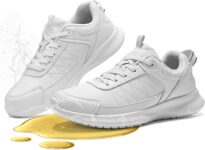 SPIEZ Non Slip Chef Shoes, Lightweight Women Work Trainers with CE SRC