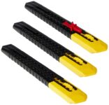 STANLEY 9mm Slide Lock Snap Off Blade Knife, 3 Pack, 2-10-150