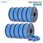 SUNLU PLA Blue or Grey 10KG 3D Printer Filament 1KG 1.75MM Tolerances /-0.02MM (with code) sold by SUNLU 3D Global Store