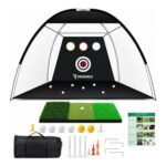 SWINGREX Golf Net 10x7ft for Backyard, Indoor/Outdoor Training