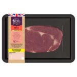 Sainsburys 30 Days Matured British Beef Thick Cut Ribeye Steak, Taste the Difference 400g – Nectar Price