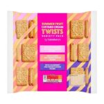 Sainsburys 450g Summer Fruit Custard Cream Variety Pack Twists,