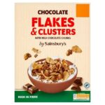 Sainsburys Chocolate Flakes & Clusters with Milk Chocolate Chunks 500g – Nectar Price