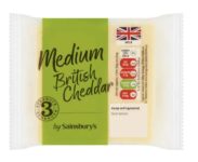 Sainsburys Medium British Cheddar 220g – In-store, Chapelford
