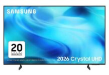 Samsung 50-inch Crystal UHD U7000H 4K Vision AI Smart TV – UE50U7000HKXXU – Free C&C