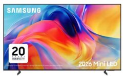 Samsung Mini LED M72H 4K Vision AI Smart TV, 50 (55£432 – 65 £599) – 5 Year Warranty