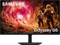 Samsung Odyssey Gaming LS32FG502EUXXU 32 QHD 1ms 180Hz IPS Gaming Monitor – 2560×1440, HDMI, Displayport, Height Adjust, Gsync Compatible