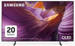 Samsung QE65S85F (2025) OLED HDR 4K Ultra HD Smart AI TV, 65 inch with Dolby Atmos, Black – 5 Year Warranty