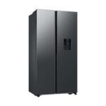 Samsung Series 7 SpaceMax, RS57DG410EB4EU Side by Side Fridge Freezer, E Rated in Black