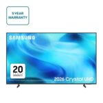 Samsung U8020H 4K Vision AI Crystal UHD Smart TV, 55 5 Year Warranty