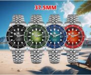San Martin SN0148 37.5mm Automatic Mens Diver Watch, Miyota 9015, Sapphire Crystal, 200m WR – W/Code – Sold by San Martin Official Store