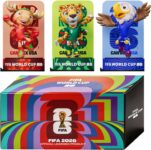 Sanyetral FIFA WORLD CUP 2026 3 Collectable Mascot Figures,Base-B(6 cm)