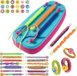 Satiskid Bracelet Making Kit for Girls, Whale Shaped DIY Jewellery Making Kit for Kids Ages 6-12