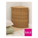 Scallop Corner Laundry Basket