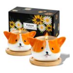 Scented Candles, Unquie Corgi Gift for Birthday, 2 Pack