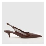 Schuh Shery Court Kitten in Brown