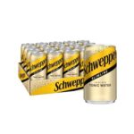 Schweppes Slimline Indian Tonic Water 24 X 150ml Cans