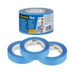 ScotchBlue Multi-Surface Premium Masking Tape, Pack of 3, 24 mm x 41 m, Scotch Adhesive Blue Painters Tape