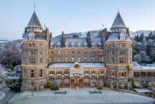 Scottish Highlands castle weekend stay with spa & bottle of bubbly Nov-March 27 availability