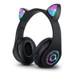 Sendowtek Wireless Headphones for Kids and Adults Over-Ear Black