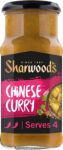 Sharwoods Aromatic Chinese Curry Sauce, 425 g Jar (1-Pack)