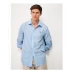 Shirt in Blue & Cream Westgate Stripe