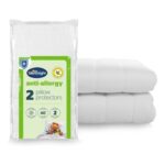 Silentnight Anti Allergy Pillow Protector, 2 Pack, Dust Mite Protection
