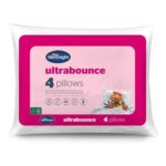 Silentnight Soft Pillows 4 Pack Supportive, Hypoallergenic, Washable