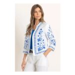 Size 22 UK Klass. Embroidered Button Jacket
