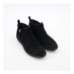 Skechers Black Suede Easy Going Arch Fit Boots